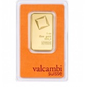 Suisse Valcambi Gold Bars 15 in Stock, Call for Details